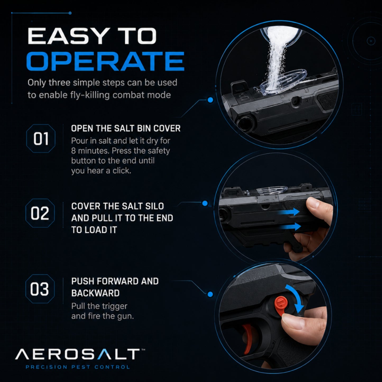 AeroSalt™ Tactical Salt Blaster