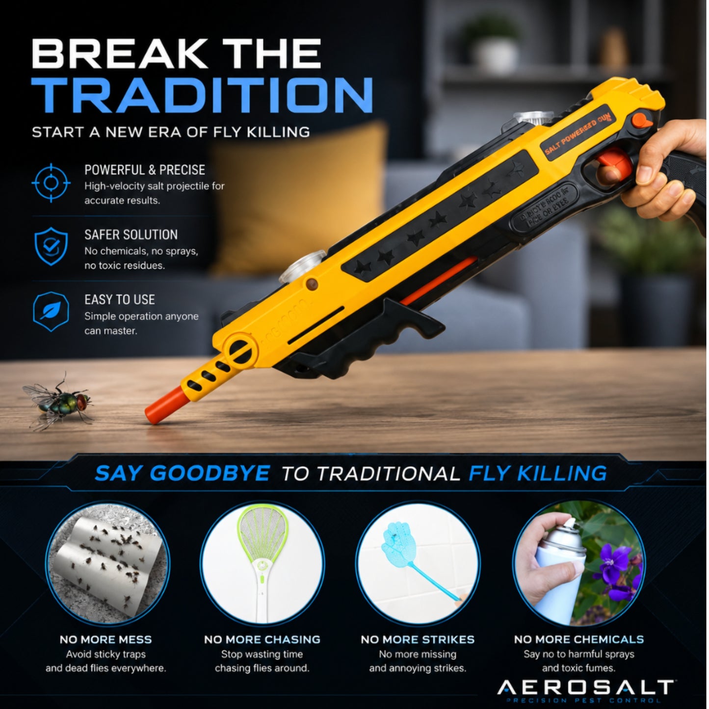 AeroSalt™ Tactical Salt Blaster