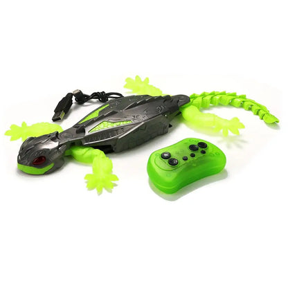 Realistic Biomimetic RC Wall Climbing Lizard Robot Toy, Remote Control Gecko That Climbs Glass & Smooth Walls Christmas decor