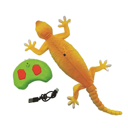 Realistic Biomimetic RC Wall Climbing Lizard Robot Toy, Remote Control Gecko That Climbs Glass & Smooth Walls Christmas decor